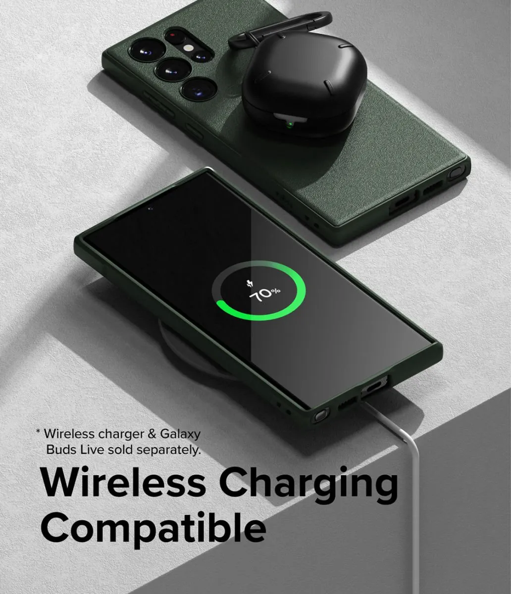 Ringke Onyx Hoesje Samsung Galaxy S23 Ultra - Groen