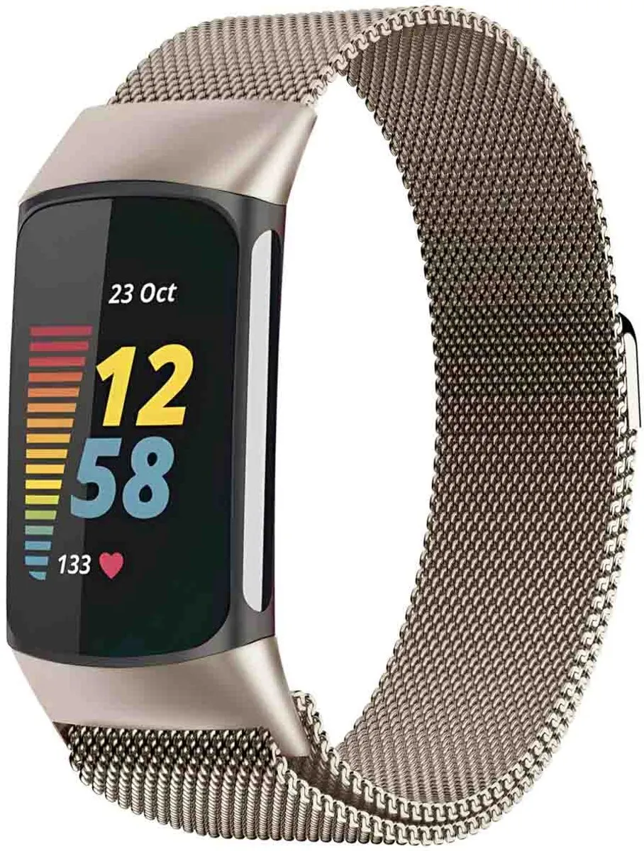Imoshion Milanees Magnetisch Bandje Fitbit Charge 5