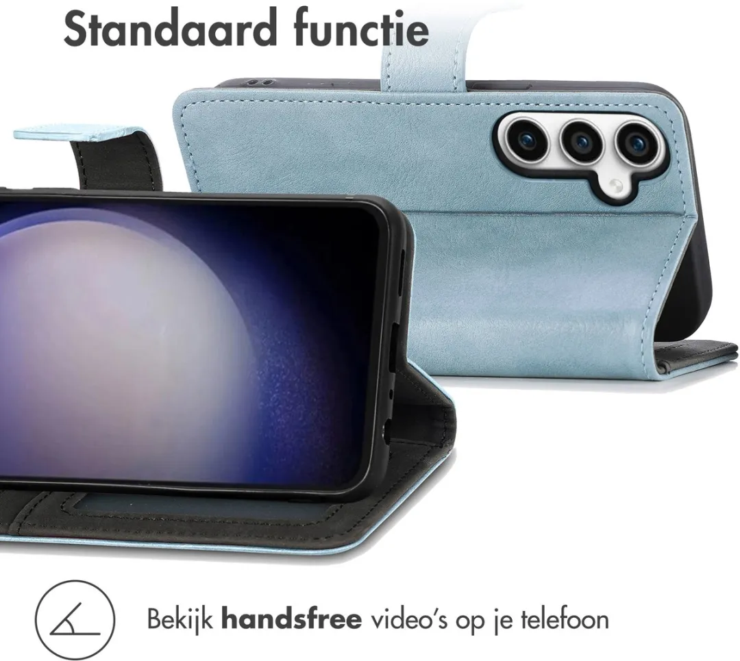 Imoshion Hoesje Samsung Galaxy S23 FE - Lichtblauw - 3 Pasjes