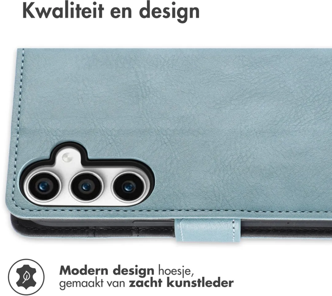 Imoshion Hoesje Samsung Galaxy S23 FE - Lichtblauw - 3 Pasjes