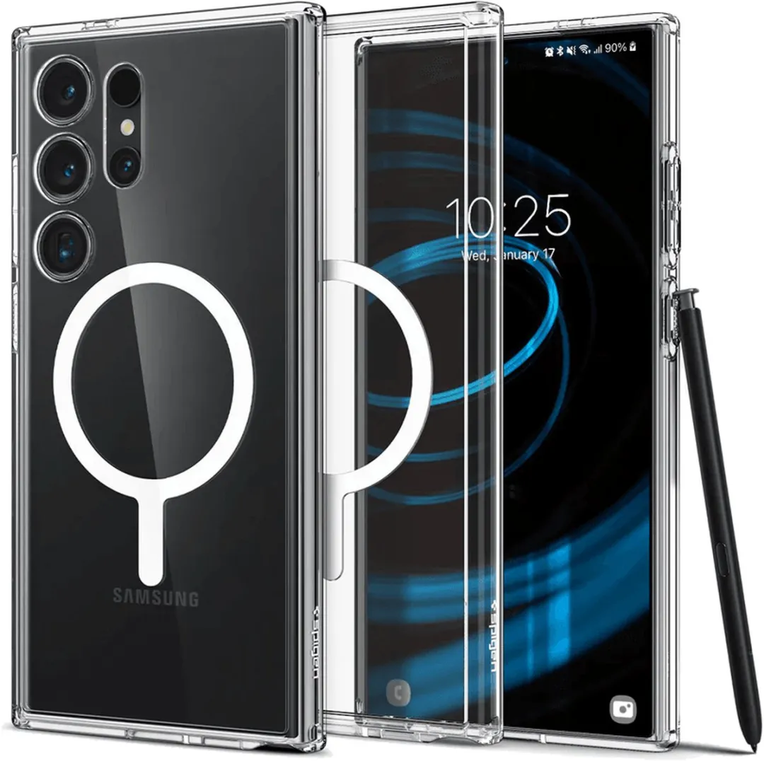 Spigen Samsung Galaxy S24 Ultra Ultra Hybrid MagFit Hoesje ACS07297