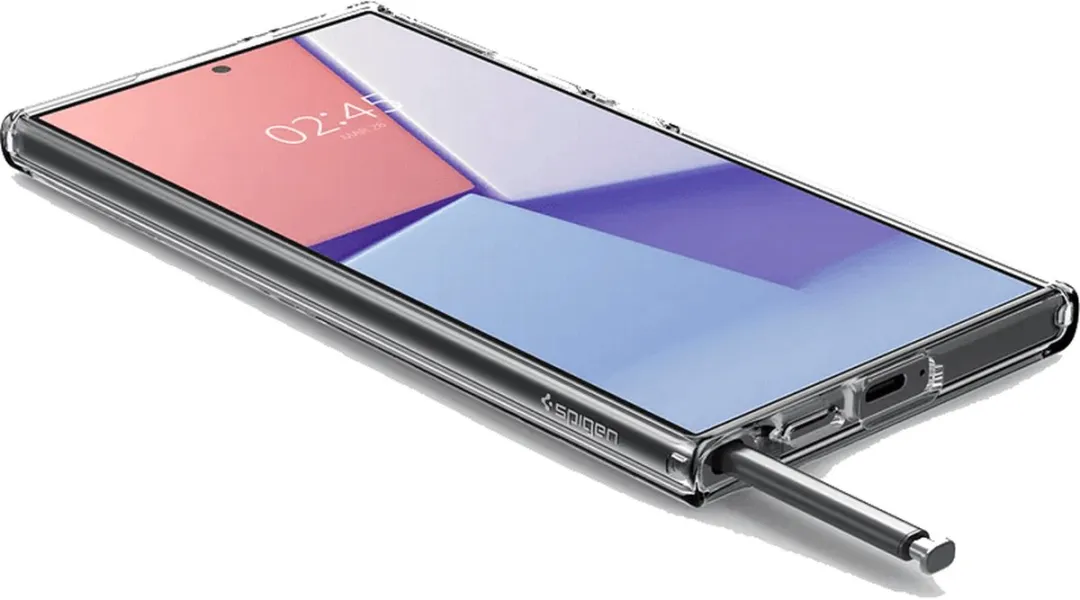 Spigen Samsung Galaxy S24 Ultra Ultra Hybrid MagFit Hoesje ACS07297 - Wit