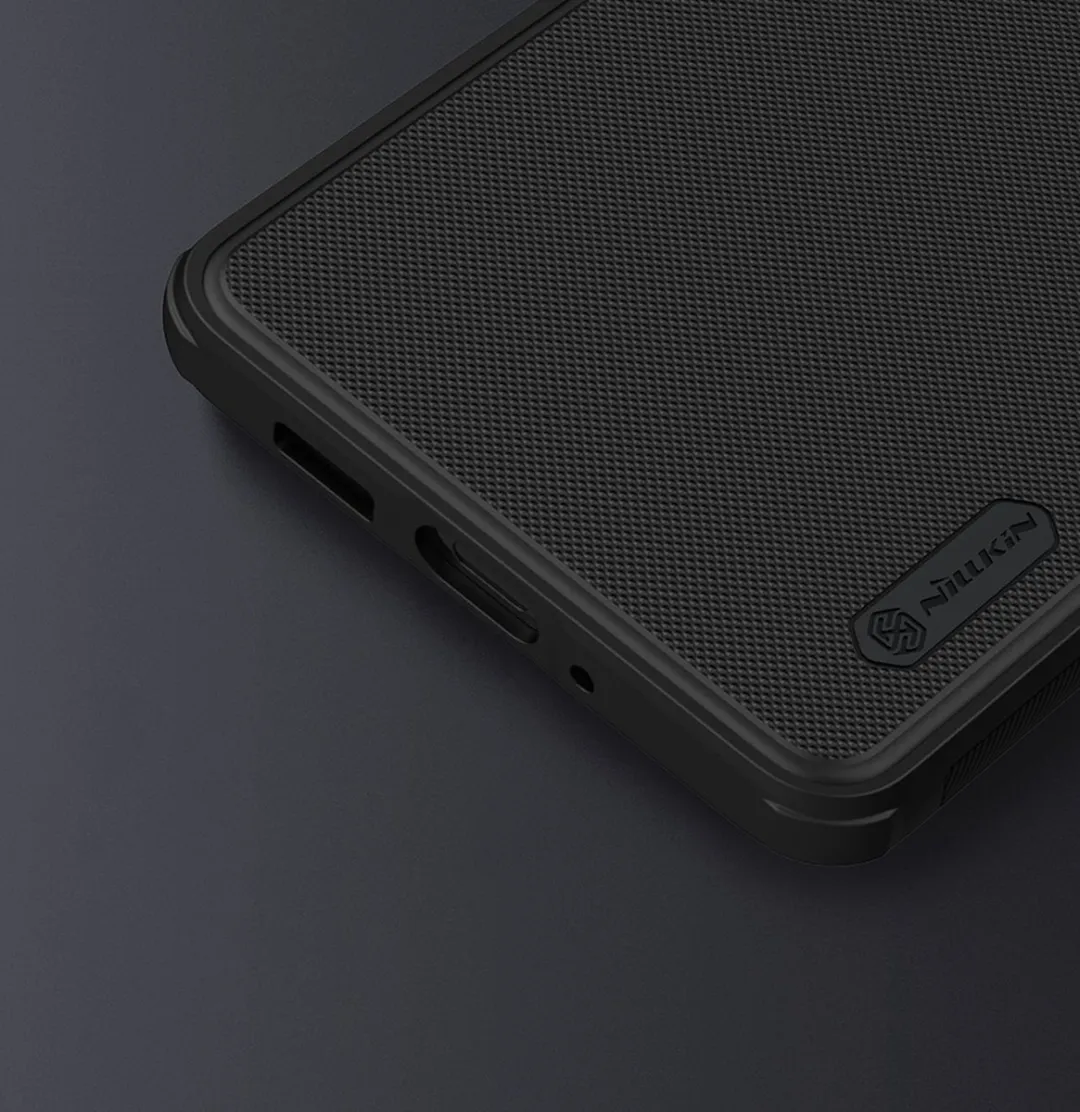 Nillkin Super Frosted Shield iPhone 14 Plus Hoesje - Zwart - afbeelding 2 van 6