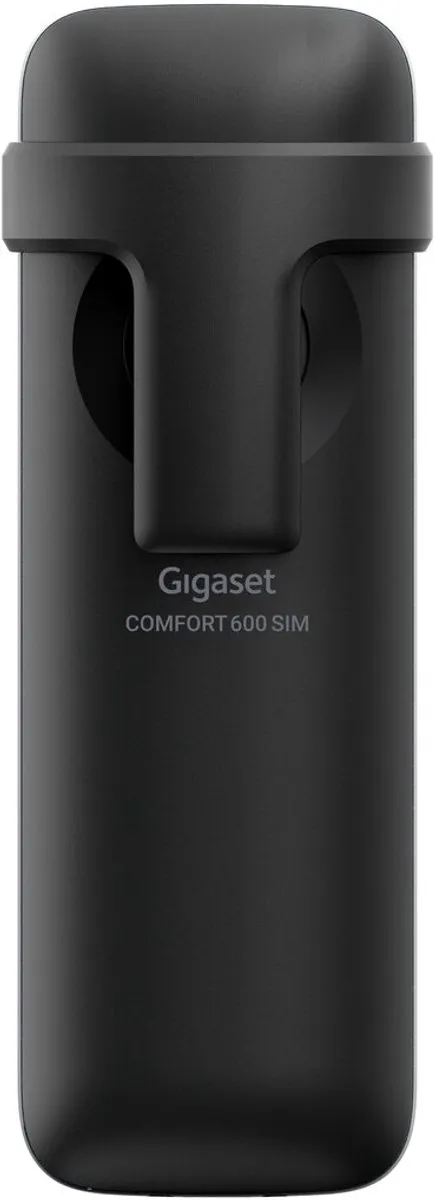 Gigaset Comfort 600R Sim Seniorentelefoon - 2.4" - Zwart
