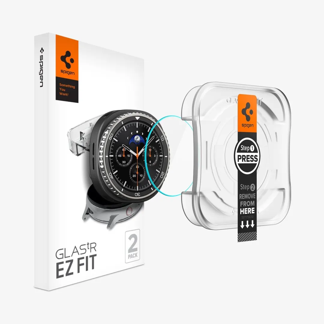 Spigen GLAS.tR EZ Fit Galaxy Watch 8 46mm Schermbeschermer