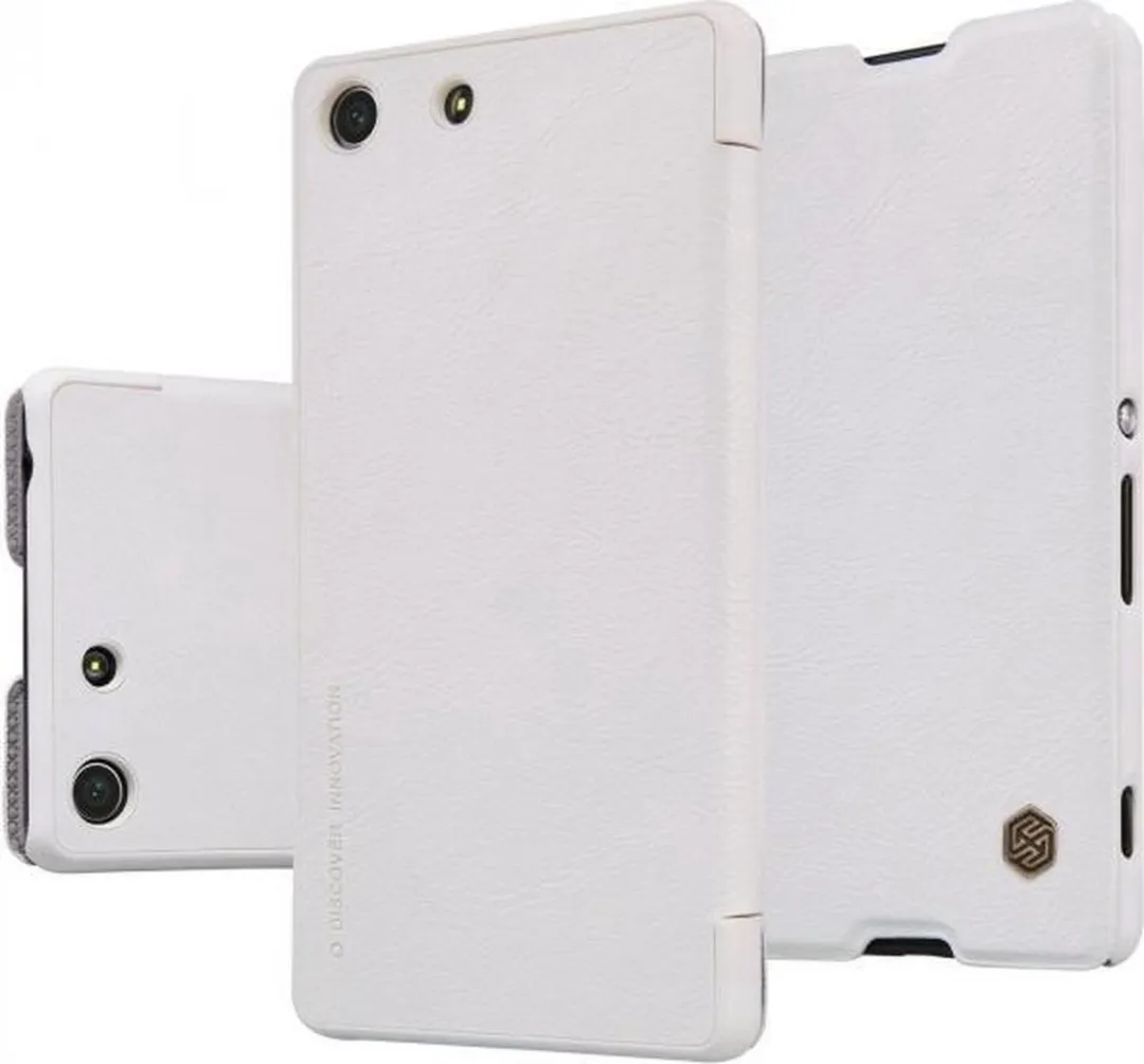 Nillkin Qin Leather Slim Booktype Sony Xperia M5