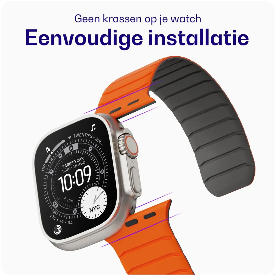 Buddi Fuse Magnetisch Bandje Apple Watch - 38/40/41/42mm - Oranje