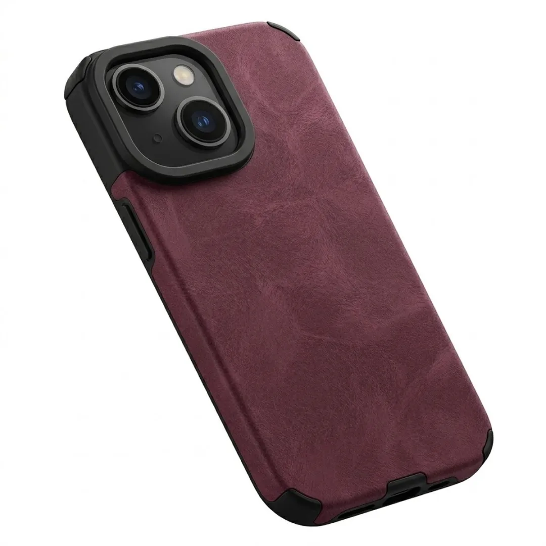 NUVEX Bordeaux Paars Mat Hoesje iPhone 15