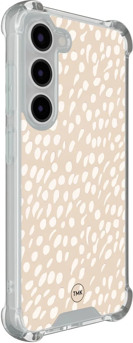 Casevibes Shockproof Hoesje Samsung Galaxy S23 S/S23/S/001 - Beige