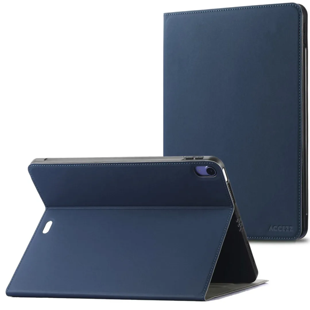 Accezz Tablethoes SH00068398 - Apple iPad Air 11 - Donkerblauw