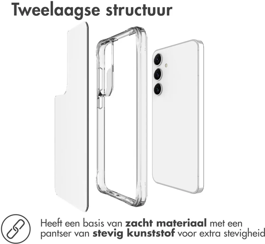 imosHion Hoesje Samsung Galaxy S24 - Transparant