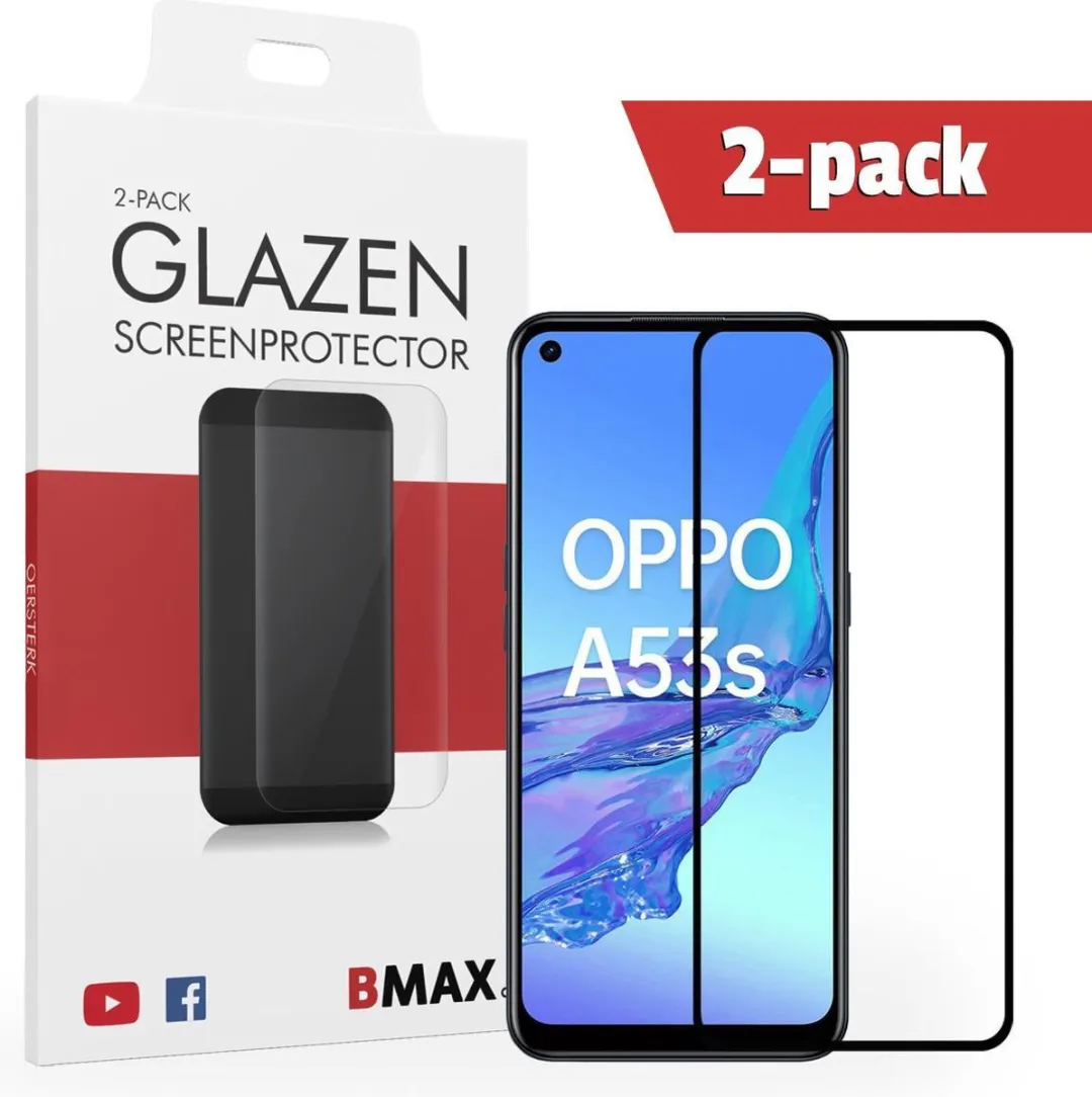 BMAX Screenprotector voor OPPO A53s
