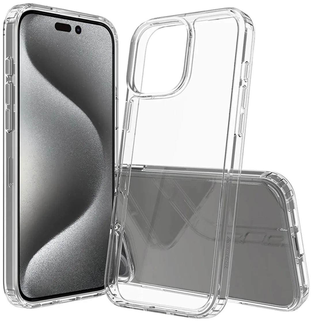Accezz Xtreme Impact Backcover 2.0 iPhone 16 Pro Max Hoesje - Transparant