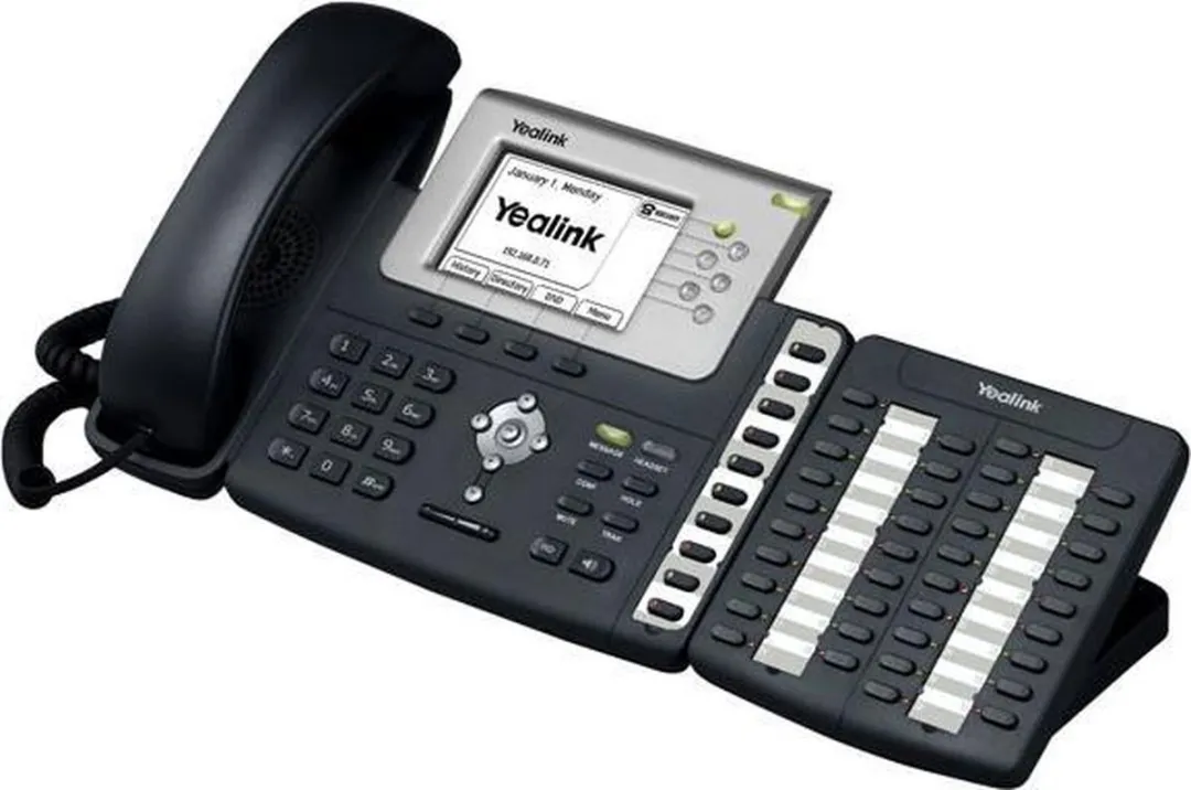 Yealink EXP38 Toetsenbord - Zwart