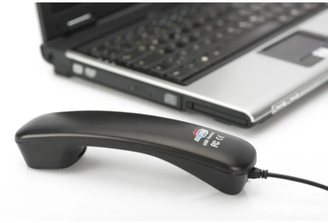 Digitus DA-70772 USB Telefoonhoorn - Zwart