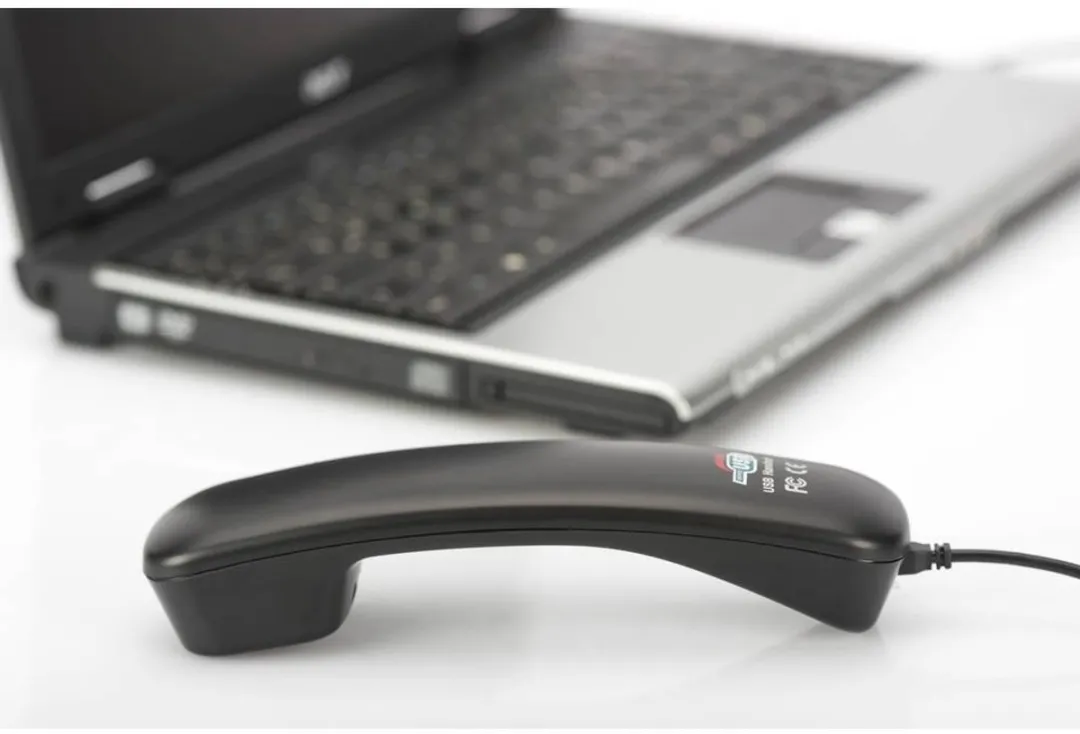 Digitus DA-70772 USB Telefoonhoorn - Zwart