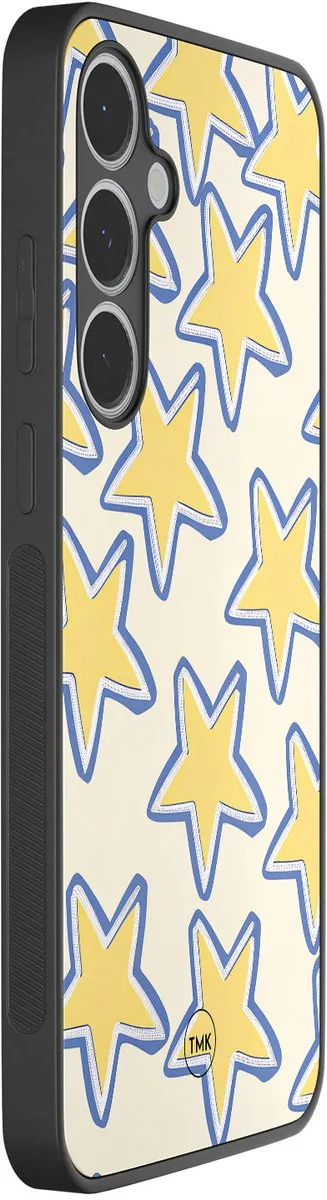 Casevibes S/S24FE/B/006 Hoesje Samsung Galaxy S24 FE - Geel