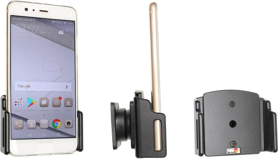 Brodit Samsung Galaxy S22 Houder 62-77mm - Zwart