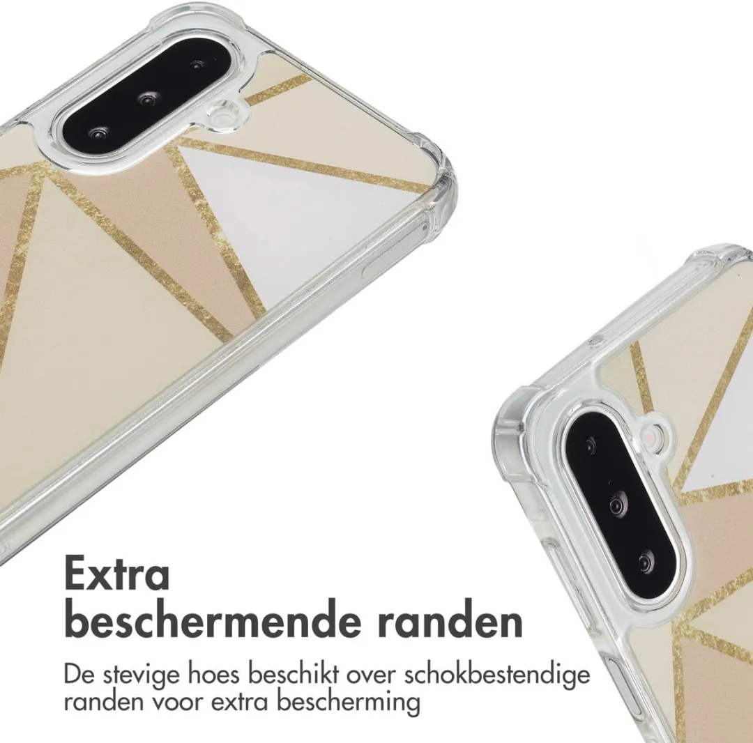 imosHion Hoesje Samsung Galaxy A26 - Beige Graphic - afbeelding 4 van 6