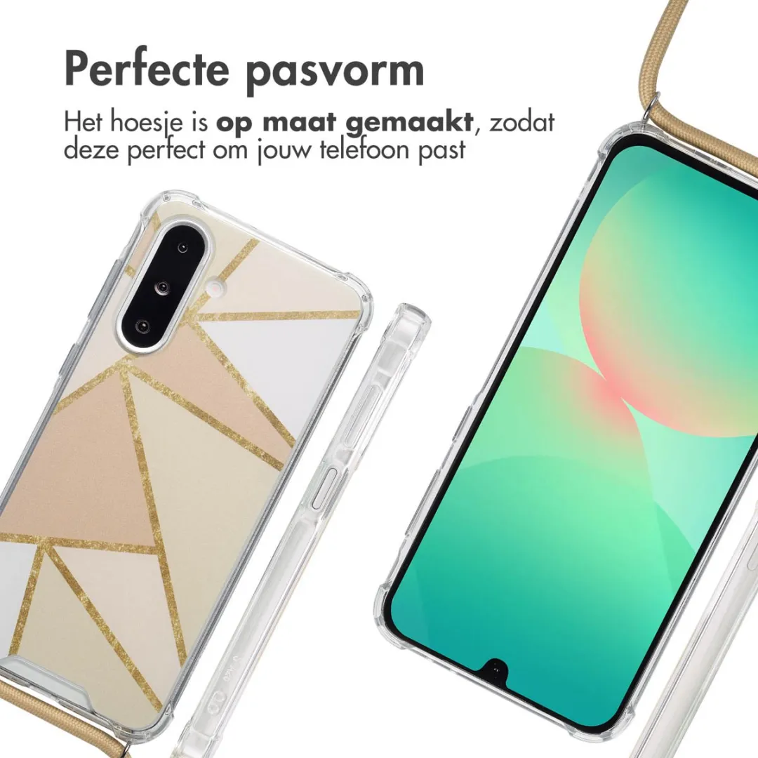 imosHion Hoesje Samsung Galaxy A26 - Beige Graphic - afbeelding 2 van 6