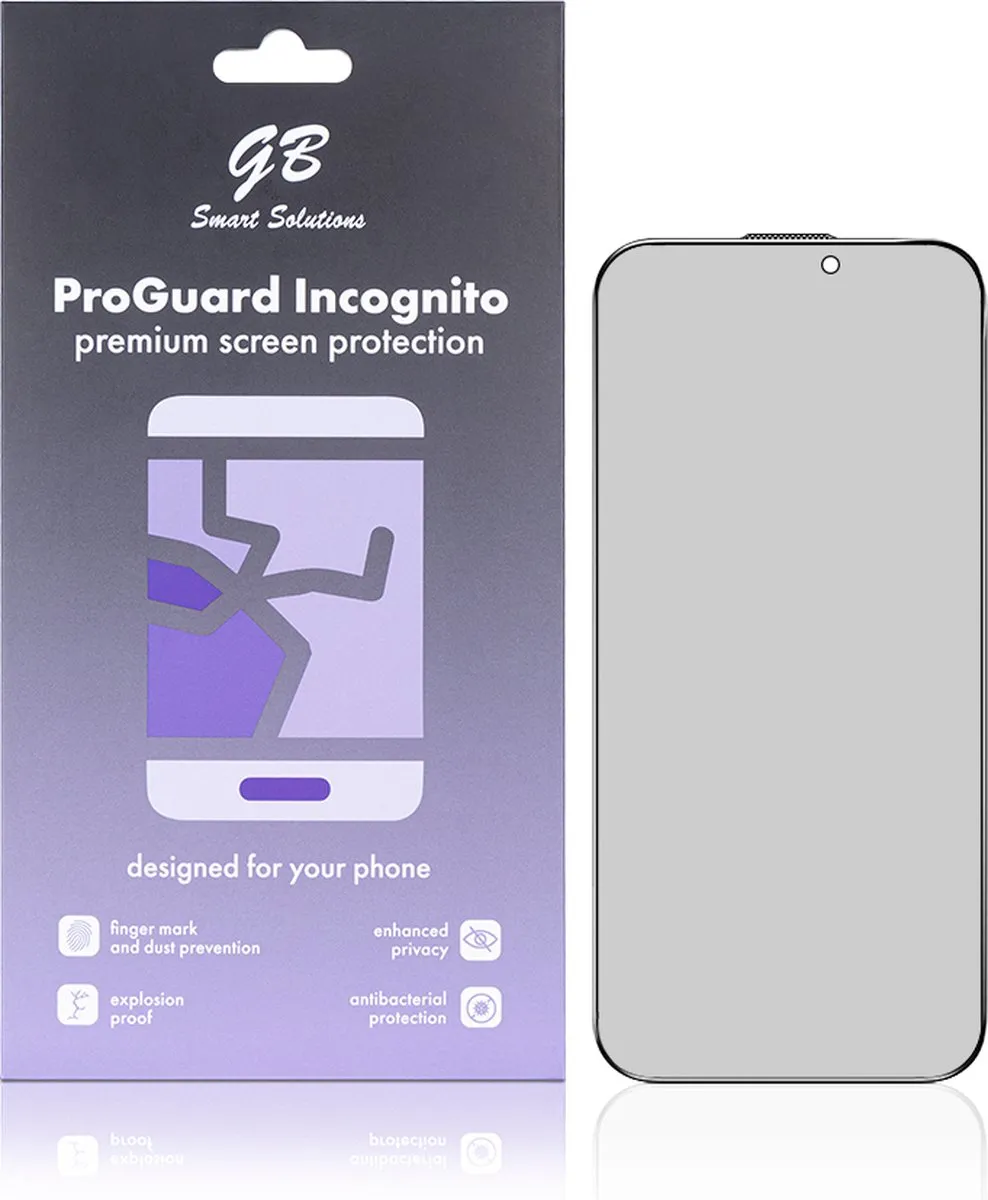 GB ProGuard Incognito Privacy Screenprotector iPhone 16 Pro Max - 2 Stuks
