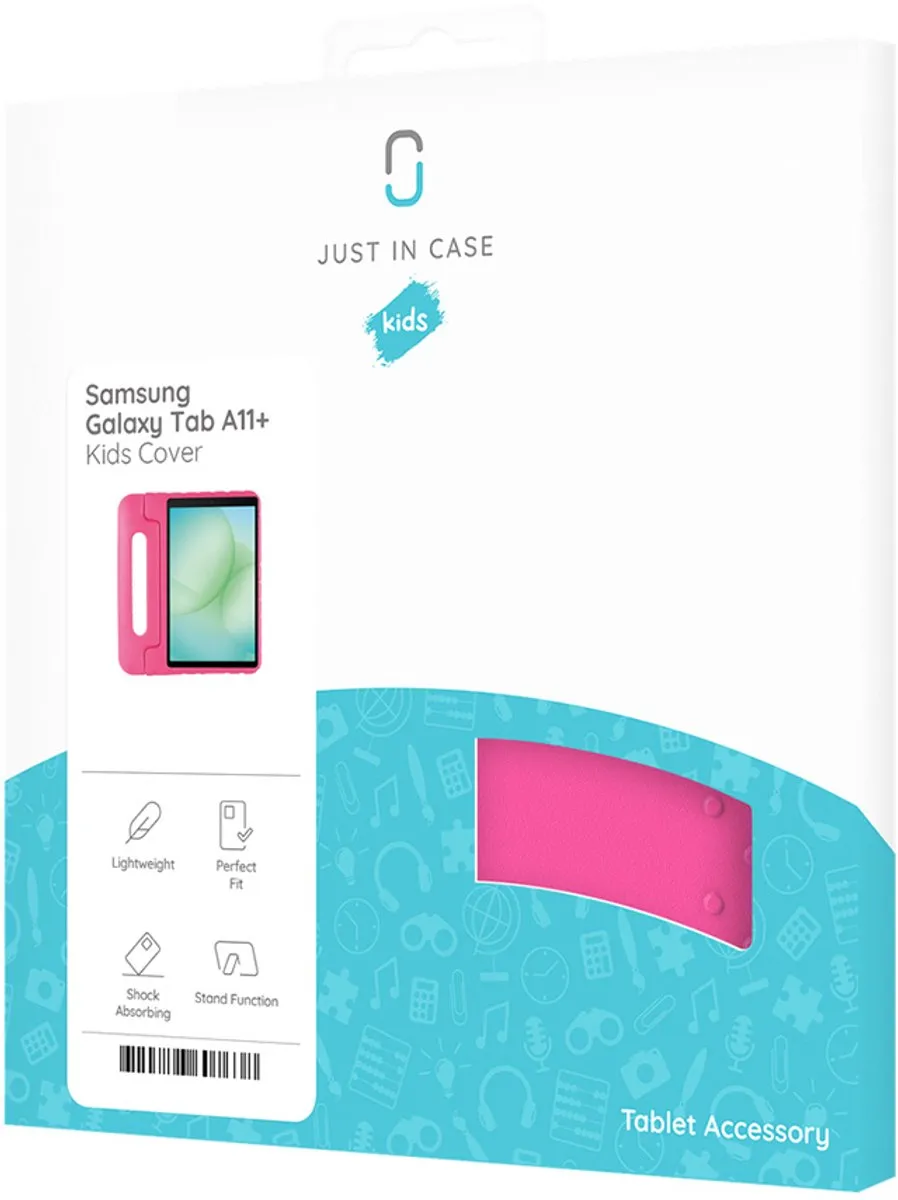 Just in Case Cazy Kinderhoes Samsung Galaxy Tab A11/A9 Plus - Roze