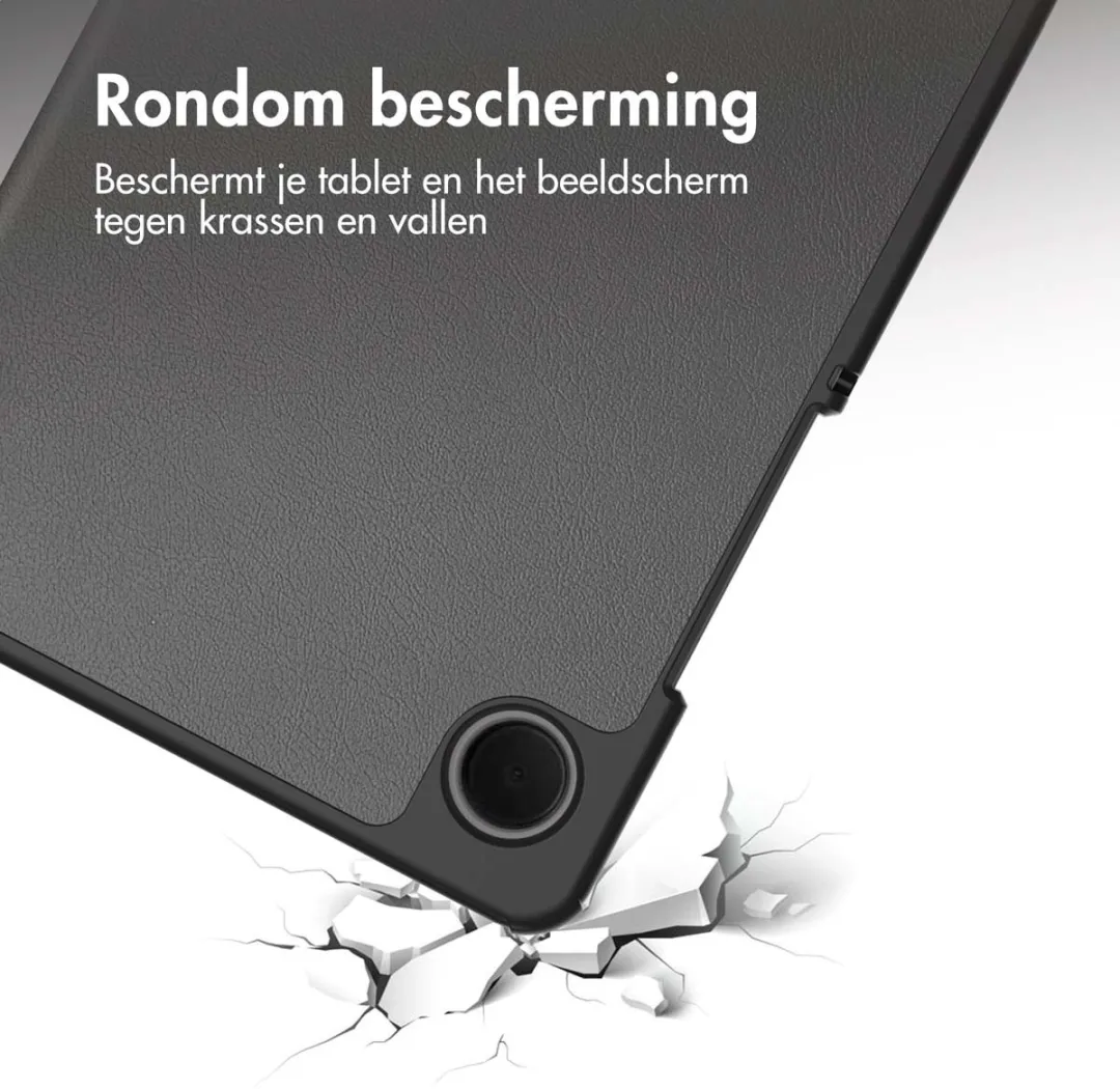 Imoshion Tablethoes SH00066615 - Samsung Galaxy Tab A9/A11 8.7" - Trifold Bookcase Grijs