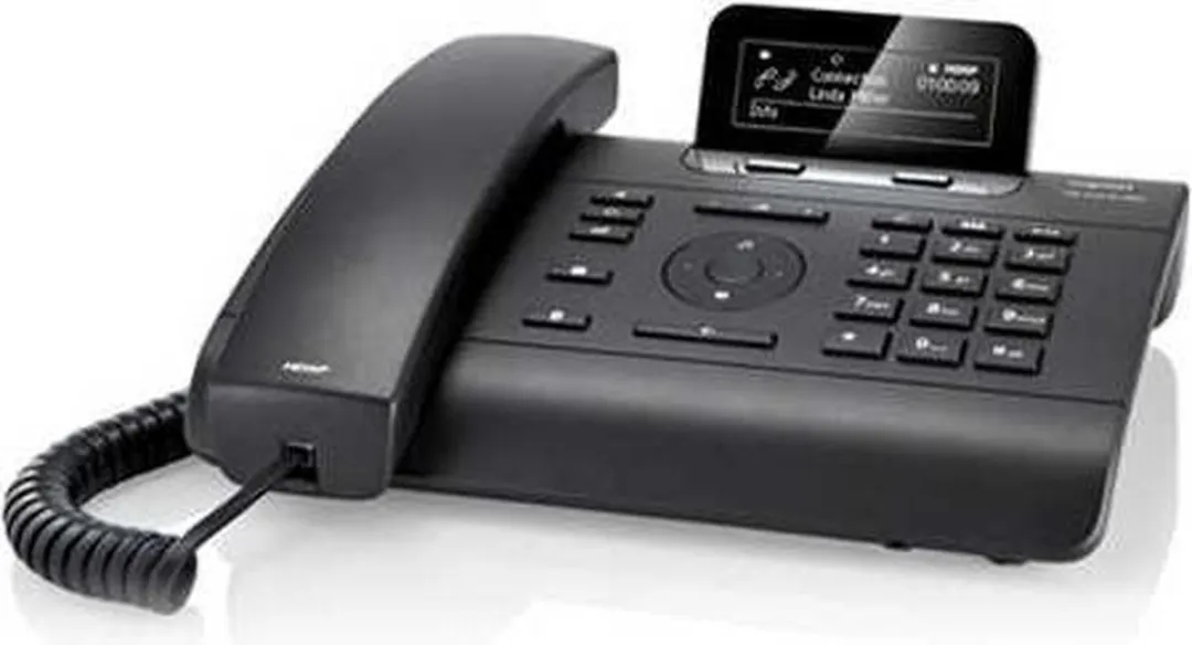 Gigaset DE310 IP PRO DECT Telefoon - Zwart - afbeelding 4 van 4