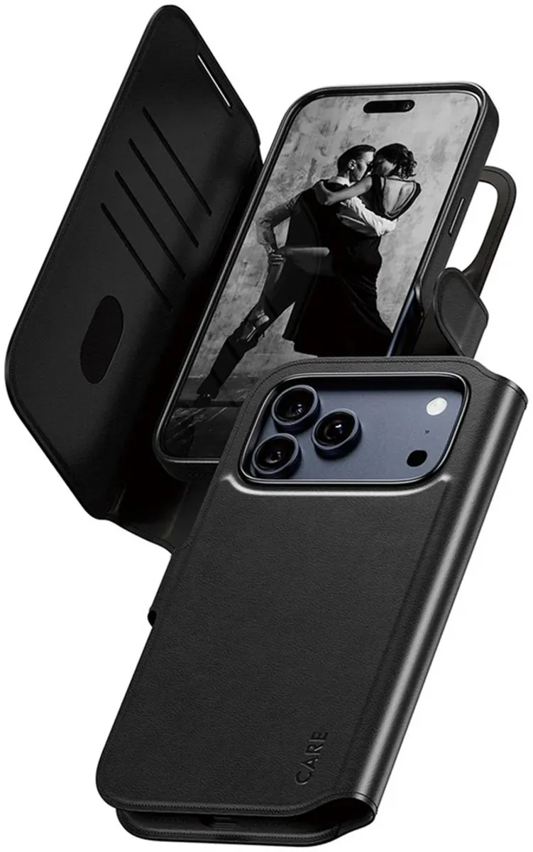 PanzerGlass Tango 2 Wallet Case CR63940 - iPhone 17 Pro Max - Zwart