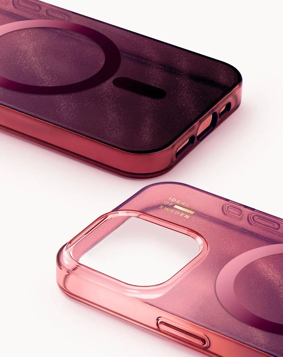 iDeal of Sweden Clear Case MagSafe iPhone 15 Pro Max - Rood