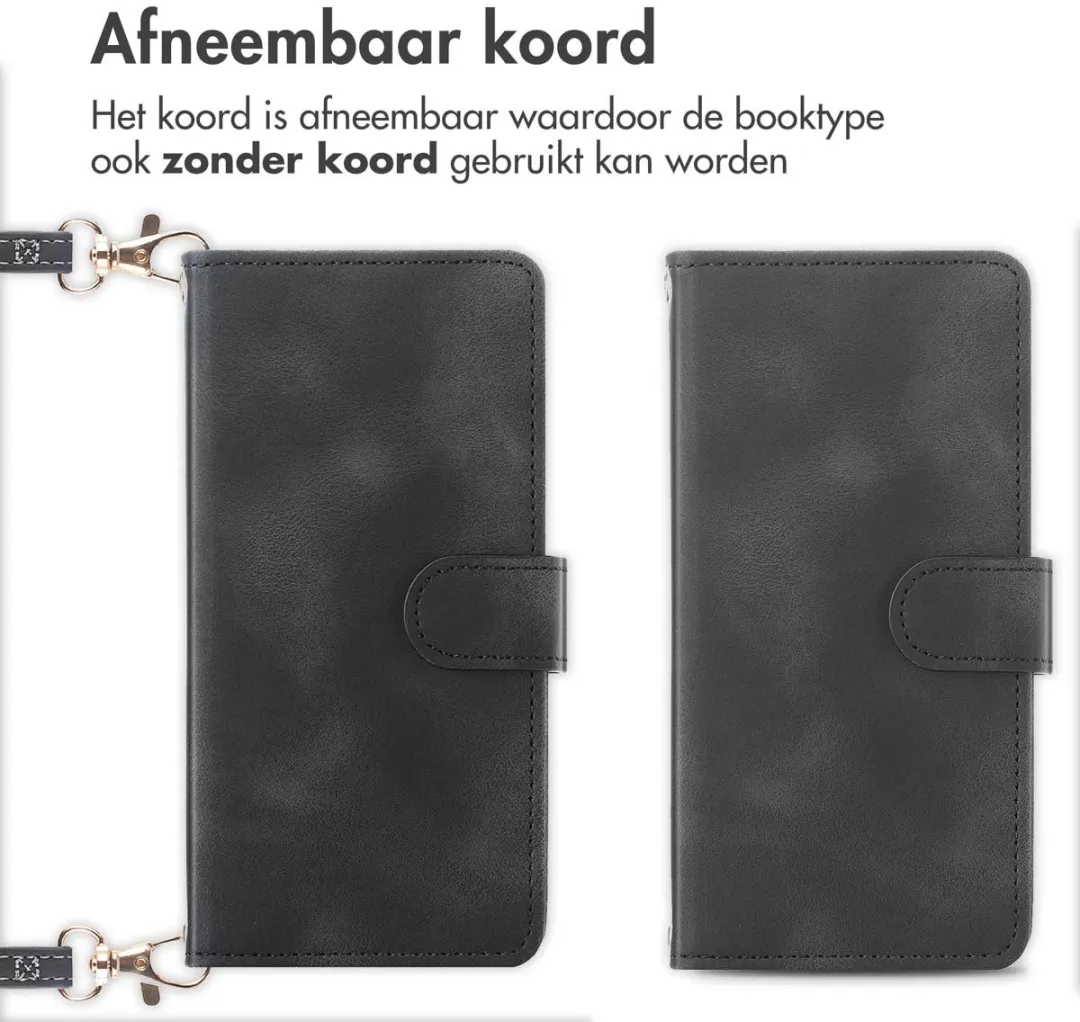 Imoshion iPhone 12/Pro Bookcase Hoesje - 3 Pasjes - Zwart