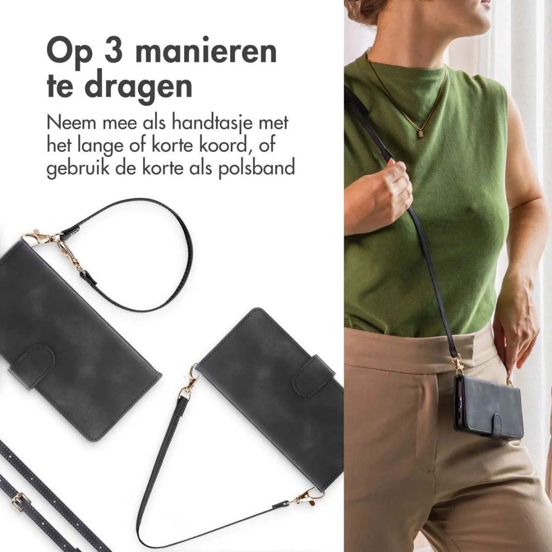 Imoshion iPhone 12/Pro Bookcase Hoesje - 3 Pasjes - Zwart
