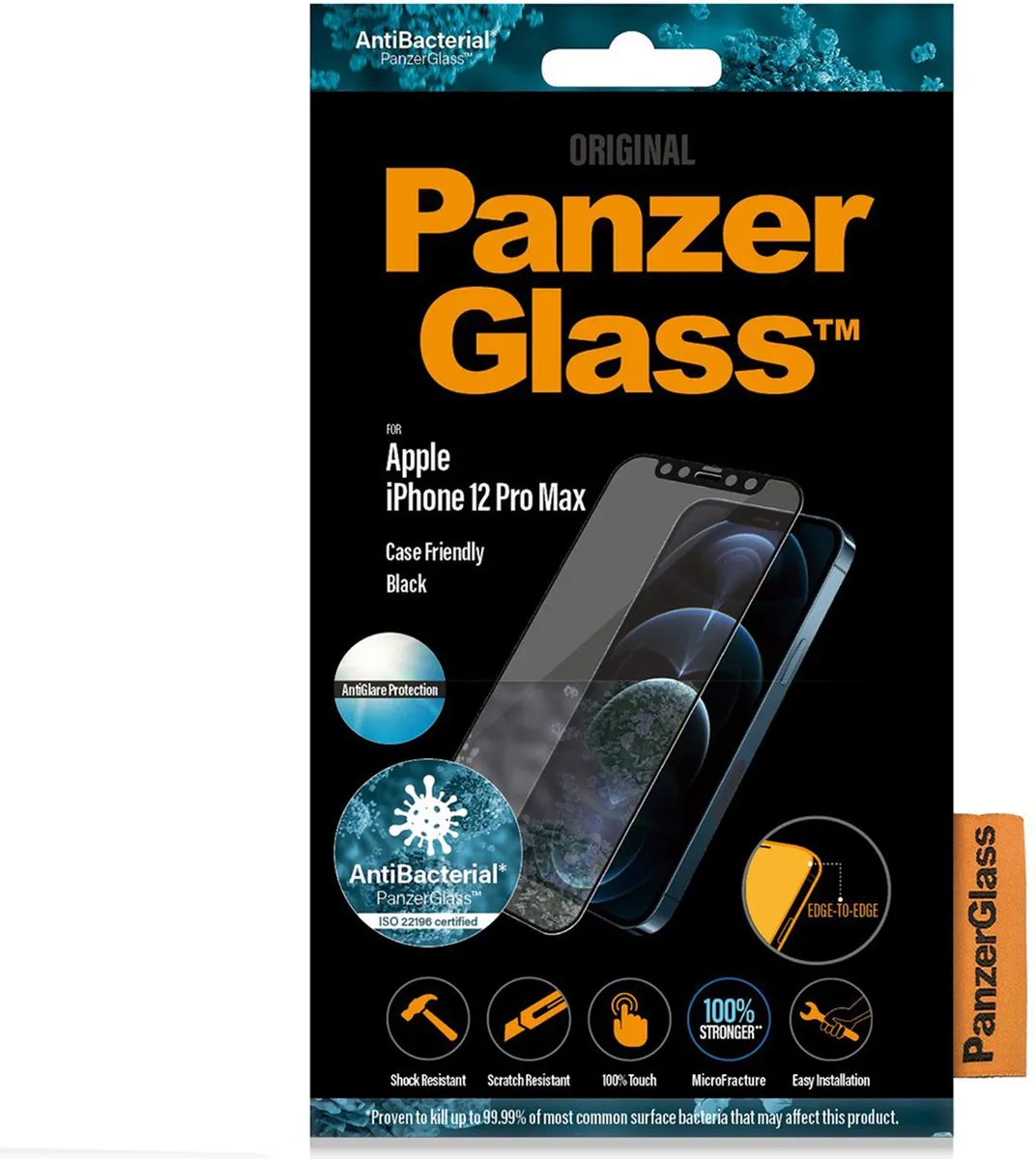 PanzerGlass iPhone 12 Pro Max Anti-Glare Schermbeschermer