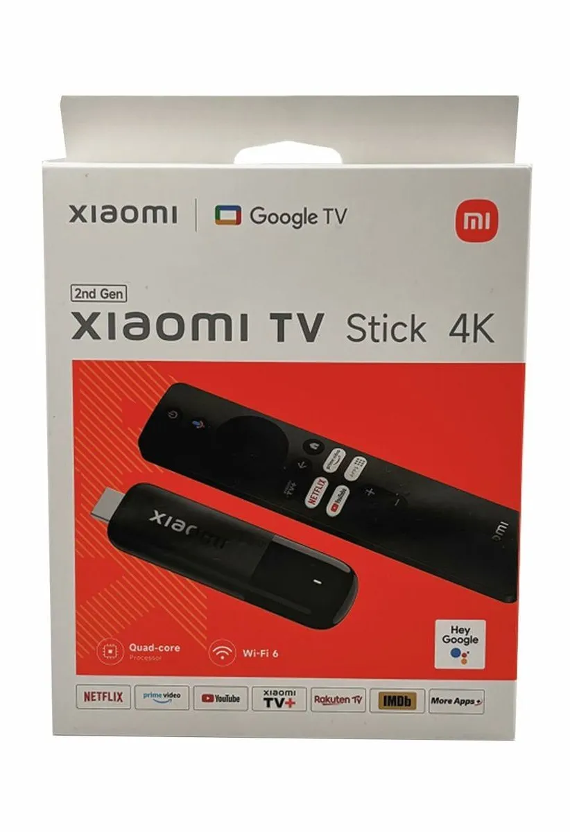 Xiaomi TV Stick 4K 2nd Gen PFJ4197EU - 8GB - Zwart