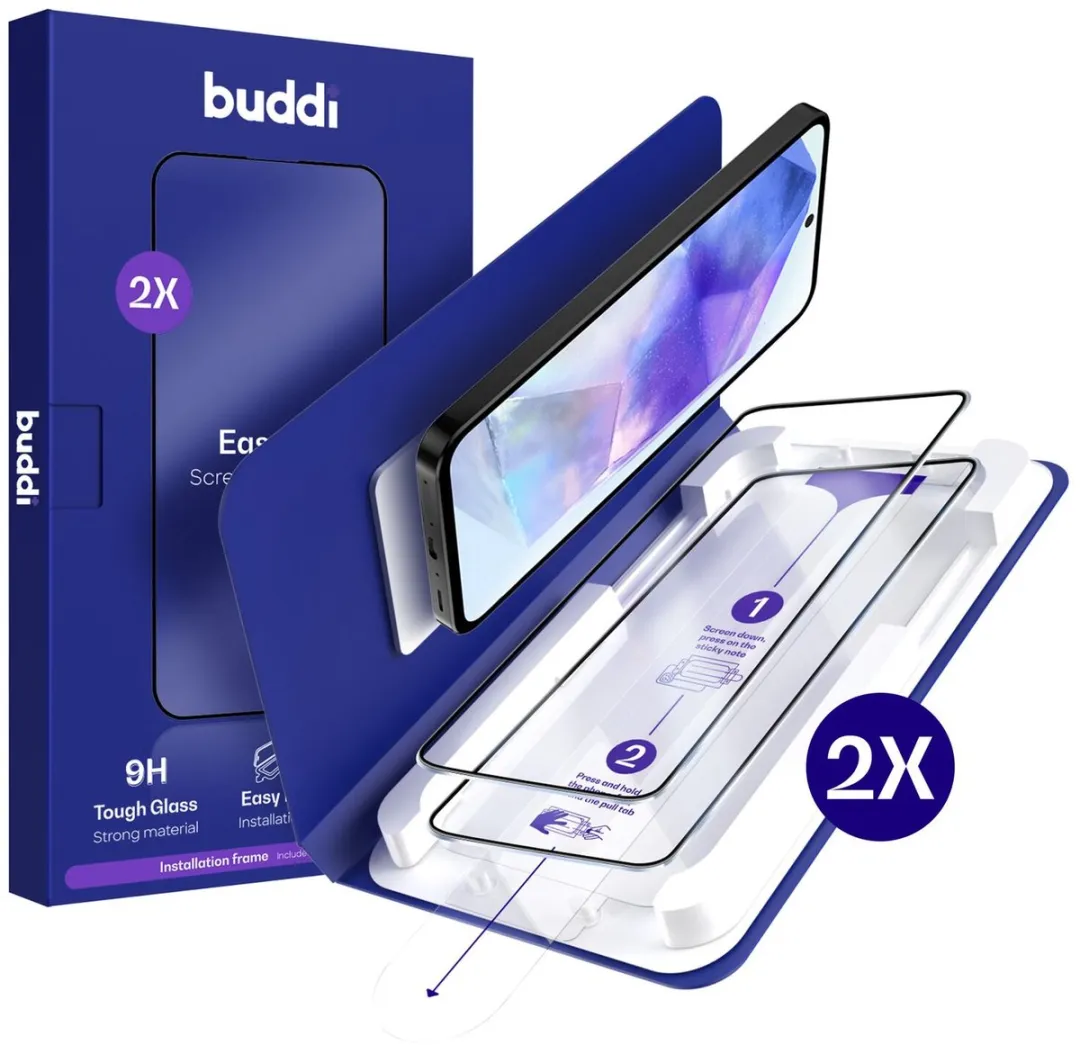 Buddi Screenprotector 2-Pack