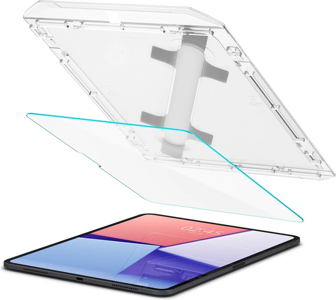 Spigen Glas.tR EZ Fit iPad Pro 13 2024 - Transparant - afbeelding 6 van 6