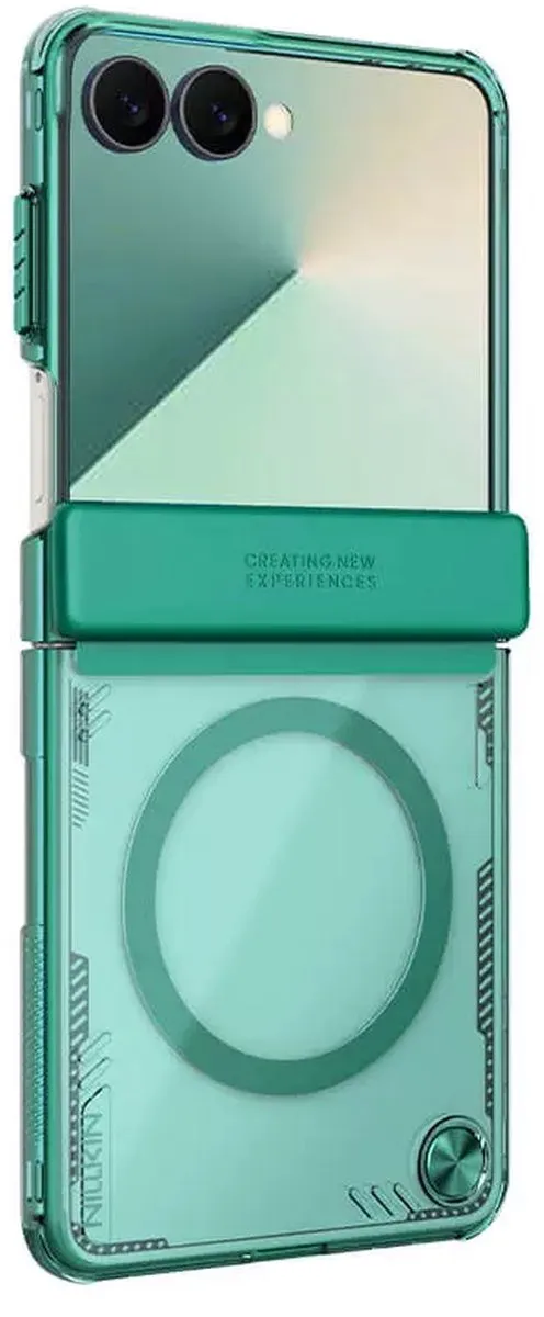 Nillkin IceBlade Prop Magnetic Hoesje - Samsung Galaxy Z Flip 7 - Groen - afbeelding 6 van 6