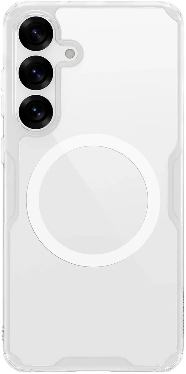 Nillkin Nature Pro Magnetic Hoesje S25 - MagSafe & Qi2 - Wit