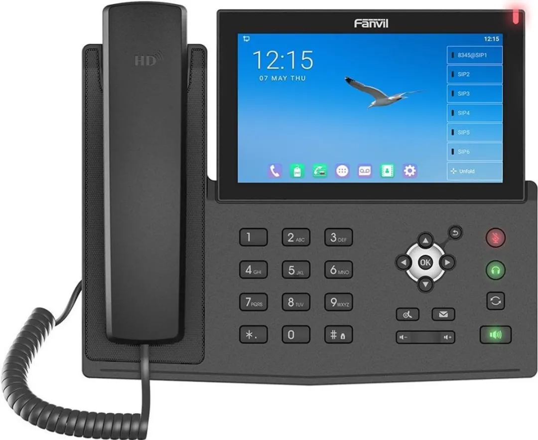 Fanvil V67 IP Telefoon - 20 Regels LCD - 7" - Zwart - afbeelding 5 van 5
