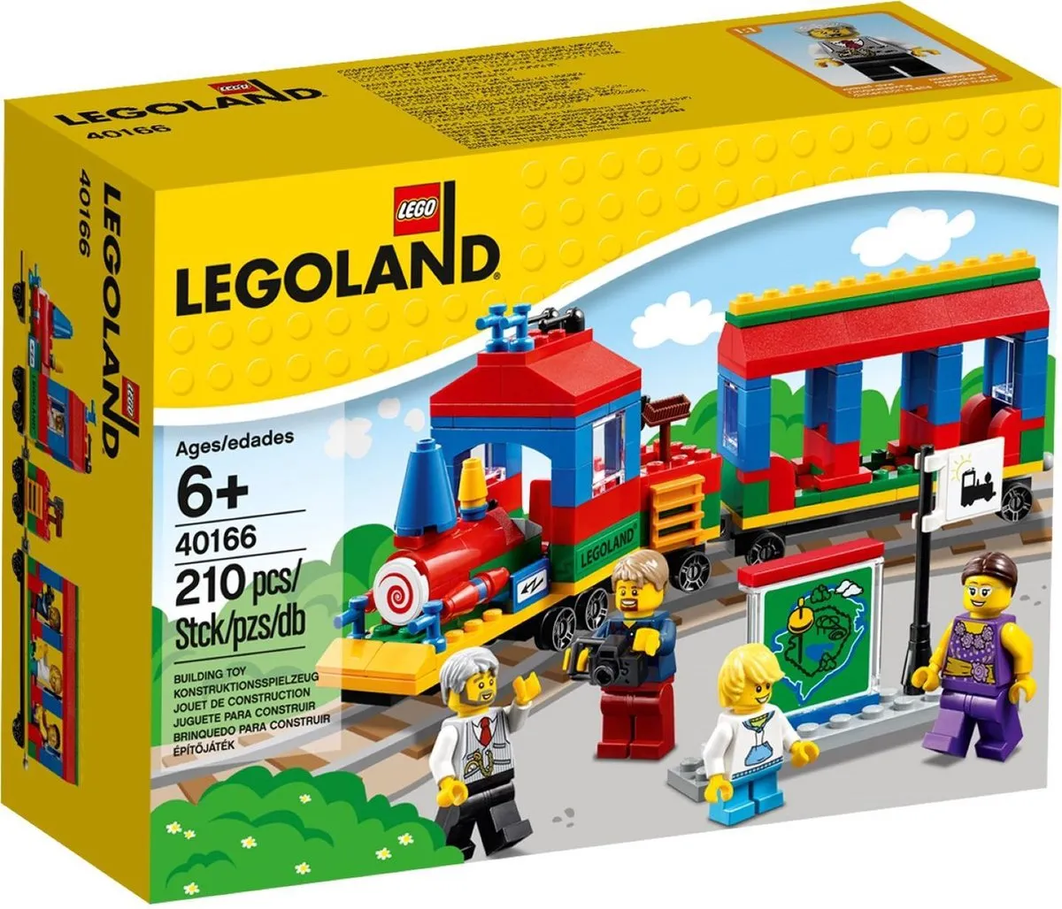 LEGO LEGOLAND Trein 40166 - 210 Stukken - 4 Minifiguren