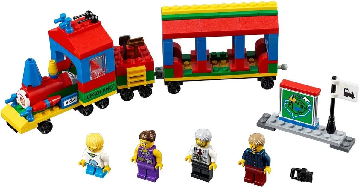 LEGO LEGOLAND Trein 40166 - 210 Stukken - 4 Minifiguren