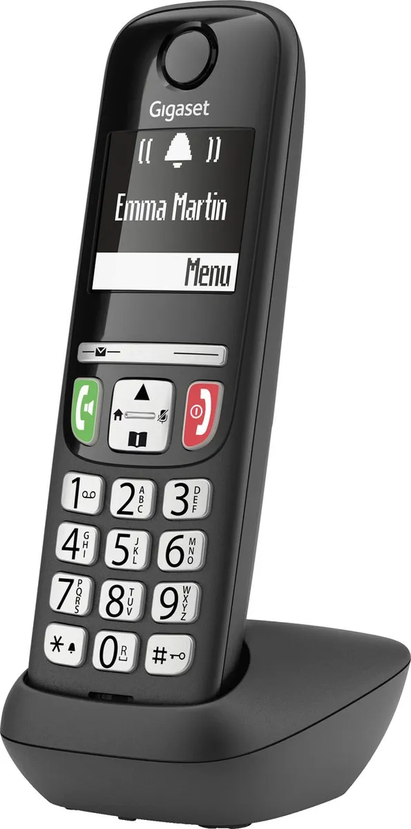 Gigaset A735 Systeem - Telefoon Senioren - Zwart