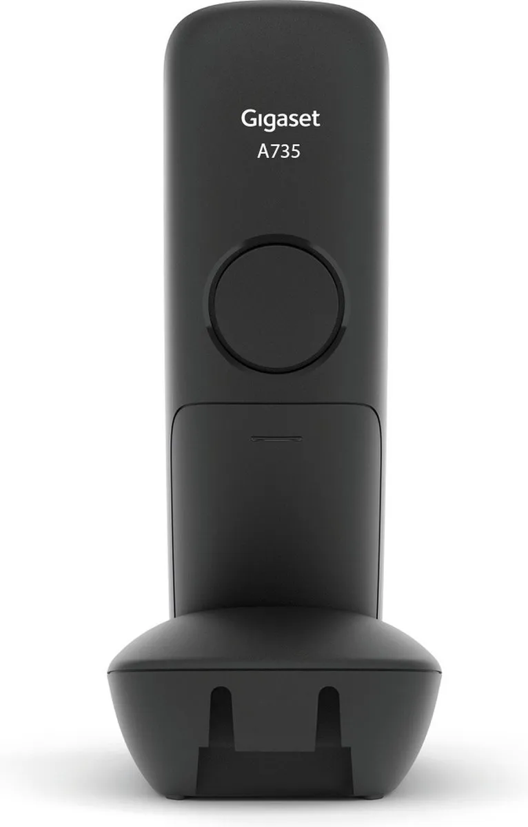 Gigaset A735 Systeem - Telefoon Senioren - Zwart
