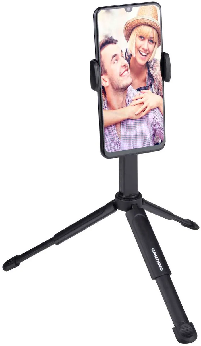 Grundig Smartphonestatief Tripod 23253 - Zwart