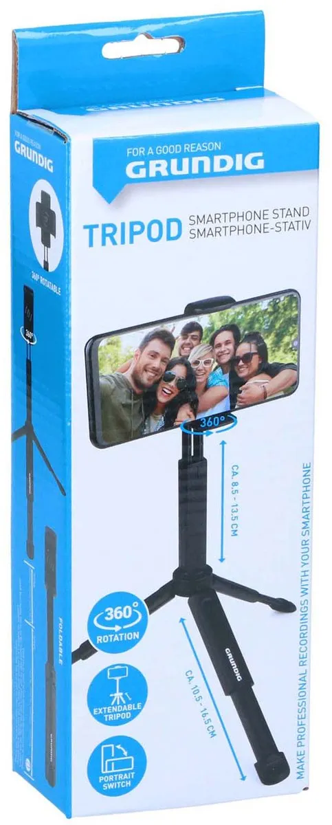 Grundig Smartphonestatief Tripod 23253