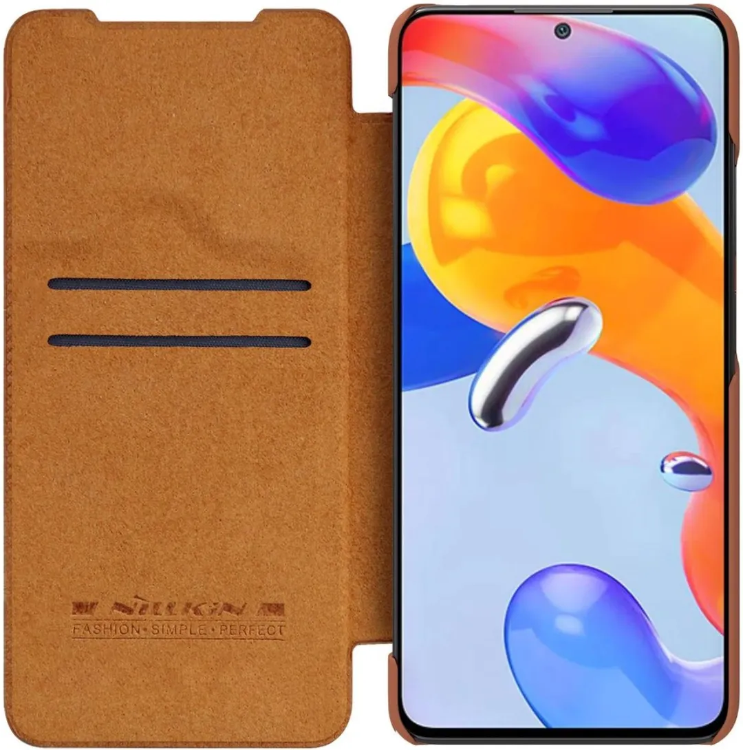 Nillkin Qin Pro Hoesje Xiaomi Redmi Note 11 Pro 5G