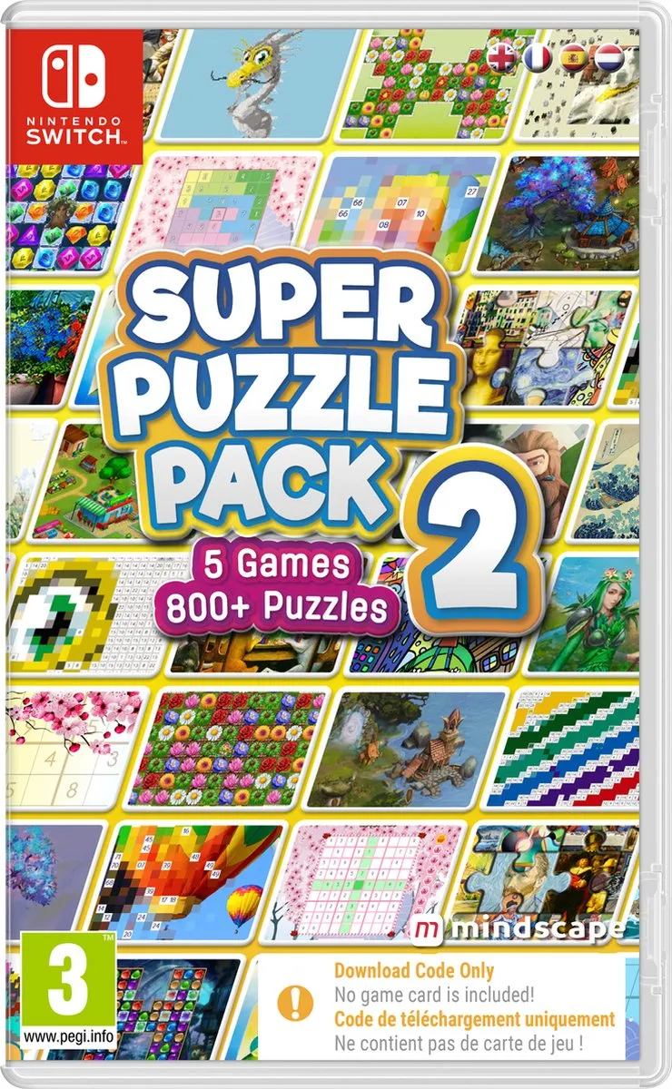 Mindscape Super Puzzle Pack 2 Switch Downloadcode