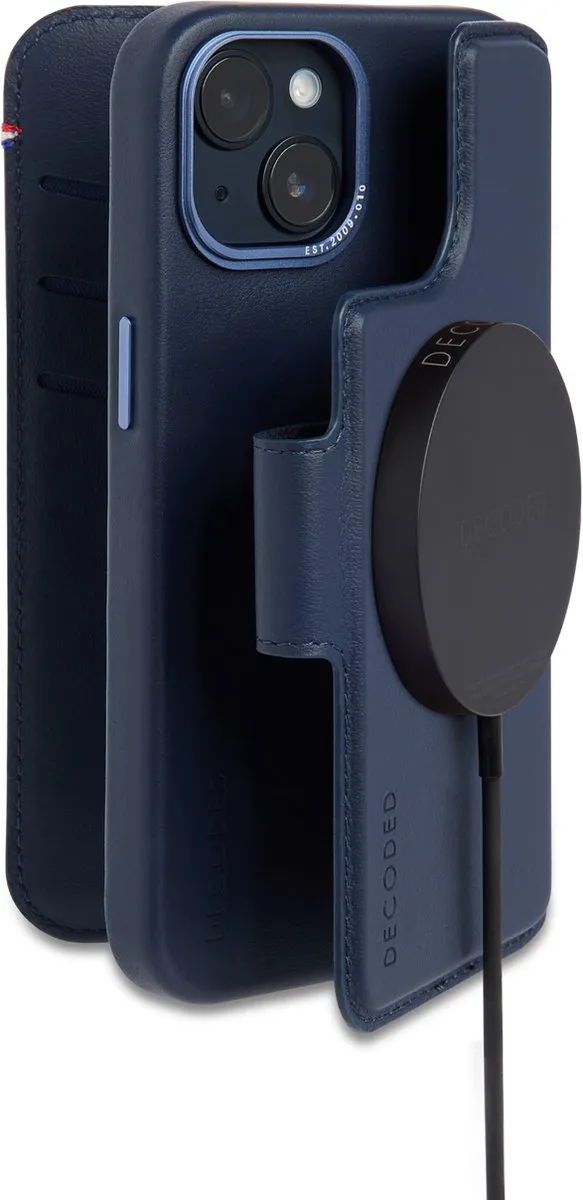 Decoded D23IPO14MDW5NY iPhone 14 Plus Hoesje - Donkerblauw