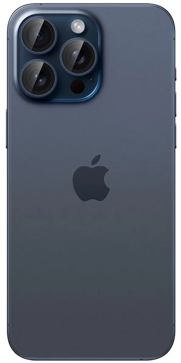 Spigen GlasTR EZ Fit Optik Pro AGL07164 Camera Lens Protector - 2 Stuks - Titanium Blauw