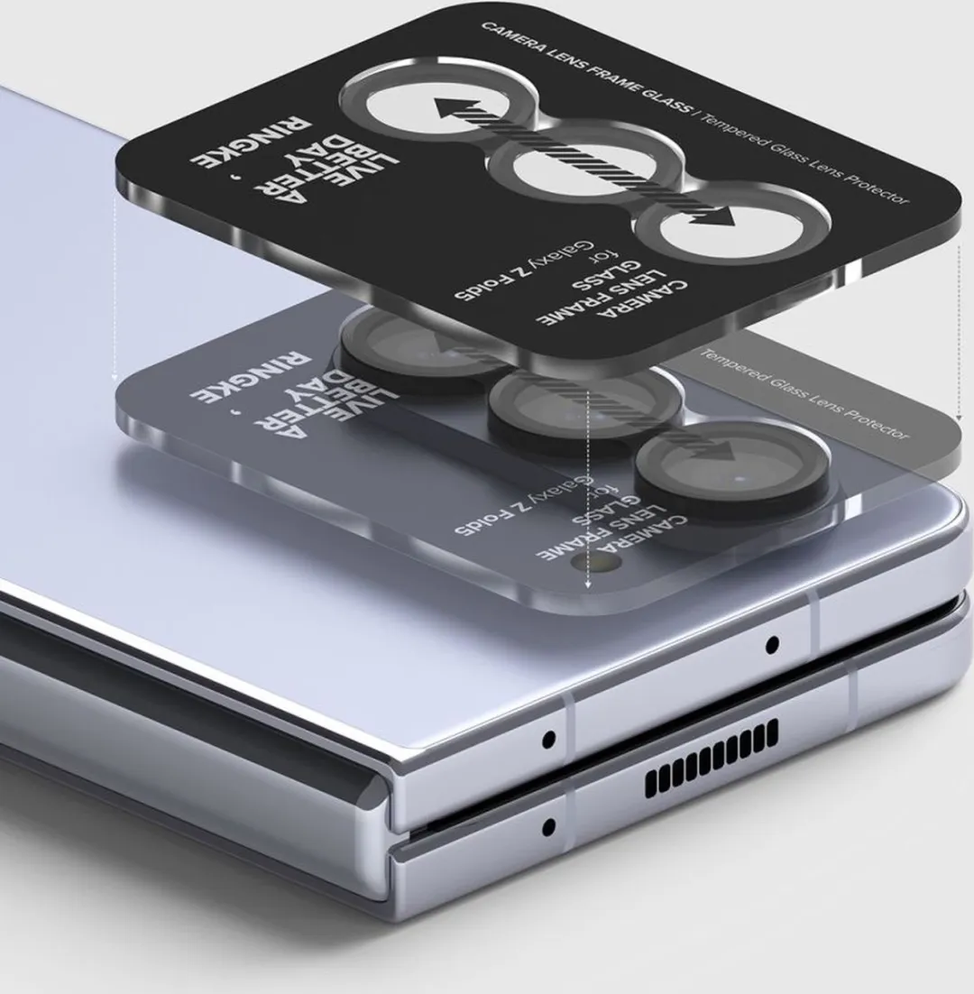 Ringke Camerabeschermer Galaxy Z Fold 5 - Zwart - afbeelding 6 van 6